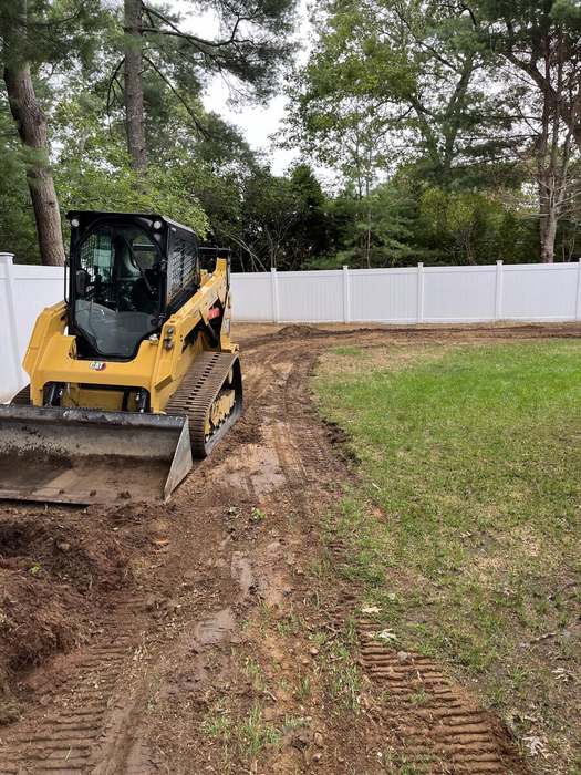 Welch Landscaping project — South Shore lawn care and landscape construction