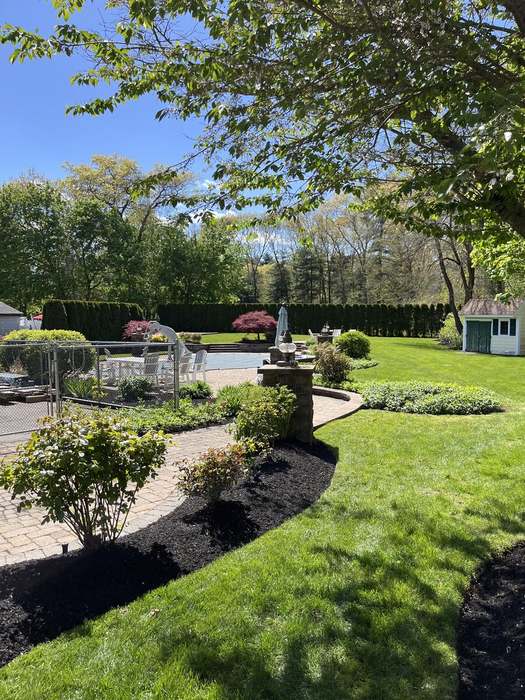Welch Landscaping project — South Shore lawn care and landscape construction
